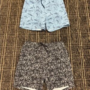 Eddie Bauer Men’s Printed Designs Swim Trunks (2 Pack)